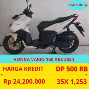 Jual bekas PROMO SUKSES MOTOR HONDA VARIO 160 ABS 2024 DP MURAH 500 RIBU GUYS,lokasi di  