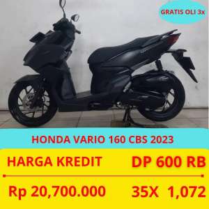 Jual bekas PROMO SUKSES MOTOR HONDA VARIO 160 CBS 2023 DP MURAH 600 RIBU GUYS,lokasi di  