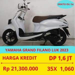Jual bekas PROMO SUKSES MOTOR YAMAHA GRAND FILANO LUK 2023 DP MURAH 1,6 JUTA GUYS,lokasi di Jakarta Pusat