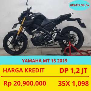 Jual bekas PROMO SUKSES MOTOR YAMAHA MT 15 2019 DP MURAH 1,2 JUTA GUYS,lokasi di  