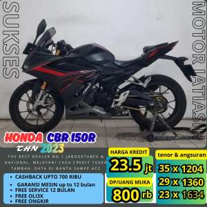 Jual bekas PROMO THRSUKSES MOTOR DP TERMURAHPASTI ACC HONDA CBR 150 R 2023,lokasi di Jakarta Selatan