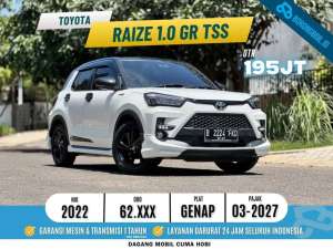 Jual bekas Raize 1.0 GR TSS 2022,lokasi di  ,Jakarta Utara