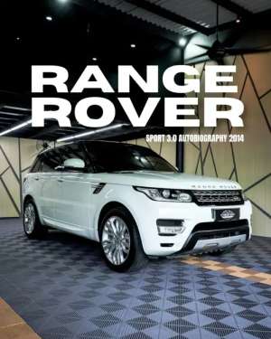 Jual bekas Range Rover Sport 3.0 Autobiography 2014,lokasi di Jakarta Pusat