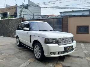 Jual bekas Range Rover VOGUE 5.0 Autobiography 2013 Last edition white color Rare,lokasi di Jakarta Selatan