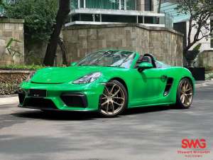 Jual bekas RARE Porsche Boxster Spyder 2021 4.0 PDK 2022 Cayman GT4 718,lokasi di Jakarta Pusat