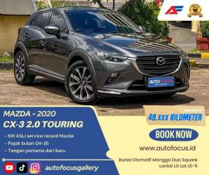 Jual bekas RECORD ASLIMazda CX 3 CX3 2.0 Touring AT 2020 Matic,lokasi di Bogor Kab.