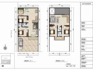 Rumah 2 Lantai di Prima Harapan Regency Bekasi Utara lokasi di Bekasi Kota, tersedia melalui melalui situs Olx