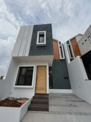 Rumah 2 Lantai dikota Bekasi akses paling dekat pintu tol Jatiasih lokasi di Bekasi Kota, tersedia melalui melalui situs Olx