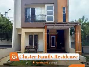 RUMAH 2 LANTAI READY SIAP HUNI DALAM CLUSTER DI JATIMURNI,BEKASI lokasi di Bekasi Kota, tersedia melalui melalui situs Olx