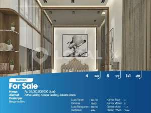 Rumah Artha Gading Kelapa Gading, Jakarta Utara lokasi di Jakarta Utara, tersedia melalui melalui situs Olx