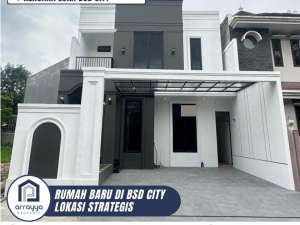 RUMAH BARU 2 LANTAI DI BSD CITY LOKASI STRATEGIS HRB201 lokasi di Tangerang Selatan Kota, tersedia melalui melalui situs Olx