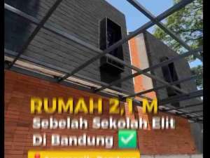 Rumah Baru Modern Kontemporer lokasi di Bandung Kota, tersedia melalui melalui situs Olx