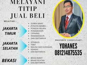 Rumah Cantik dan Asri Komplek Billymoon Pondok Kelapa lokasi di Jakarta Timur, tersedia melalui melalui situs Olx