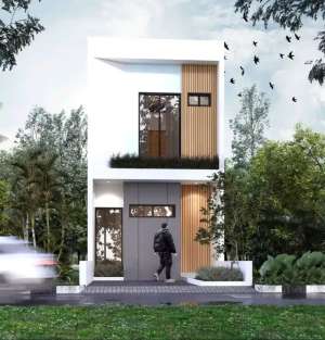 Rumah Cluster Fairway Kemang Residence 2 Lantai Type Modern Tropis lokasi di Depok Kota, tersedia melalui melalui situs Olx