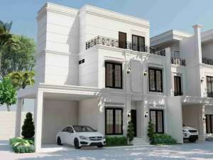 Rumah Cluster Mewah 3 Rooftop Lantai SHM Dekat Tol Bambu Apus lokasi di Jakarta Timur, tersedia melalui melalui situs Olx