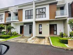 Rumah Depan Taman Cluster Olive Summarecon Bekasi 6x11 m2 lokasi di Bekasi Kab., tersedia melalui melalui situs Olx