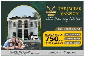 Rumah Desain Amerika Klasik Hertasning Jembatan 3 Tamangapa 6075 lokasi di Gowa Kab., tersedia melalui melalui situs Olx