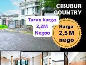RUMAH DIJUAL DI CIBUBUR COUNTRY. TURUN HARGA lokasi di Bogor Kab., tersedia melalui melalui situs Olx