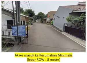 Rumah dijual, Perumahan Minimalis, Asri, Tidak Banjir, sudah SHM lokasi di Tangerang Selatan Kota, tersedia melalui melalui situs Olx