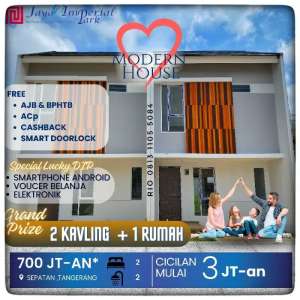 Rumah dua lantai dekat airport soetta, jakbar dsn stasiun tangerang lokasi di Tangerang Kab., tersedia melalui melalui situs Olx