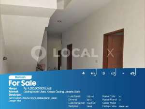 Rumah Gading Indah Utara, Kelapa Gading, Jakarta Utara lokasi di Jakarta Utara, tersedia melalui melalui situs Olx