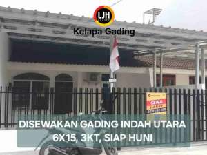 Rumah Harga Murah di Gading Indah Utara Kelapa Gading Jakarta Utara lokasi di Jakarta Utara, tersedia melalui melalui situs Olx