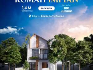 Rumah mewah 2 lantai di cihanjuang dekat Cimahi Rs Cibabat sudah SHM lokasi di Cimahi Kota, tersedia melalui melalui situs Olx