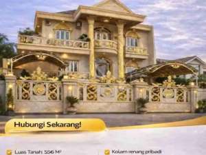 RUMAH MEWAH FULL FURNISHED DIJUAL MURAH MAU PINDAH KE JOGJA lokasi di Bandar Lampung Kota, tersedia melalui melalui situs Olx