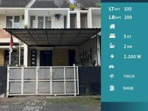 Rumah Modern Full Furnished Bisa Buat Tempat Usaha Di Araya Malang lokasi di Malang Kota, tersedia melalui melalui situs Olx