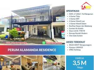 Rumah Modern Mewah 2 LantaiRooftop Depan BelakangCallista Tamansari Hills Tembalang lokasi di Semarang Kota, tersedia melalui melalui situs Olx