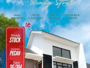 RUMAH NEW LUAS TYPE MEZZANINE READY STOK SIAP HUNI DI KOTA BOGOR lokasi di Bogor Kota, tersedia melalui melalui situs Olx