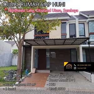 Rumah Northwest Lake Park Hill Palma Grandia Citraland Utara Surabaya lokasi di Surabaya Kota, tersedia melalui melalui situs Olx