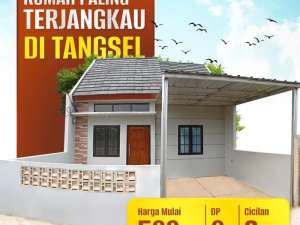 RUMAH PALING TERJANGKAU DI TANGSEL 2 km dari Serpong City Paradise lokasi di Tangerang Selatan Kota, tersedia melalui melalui situs Olx
