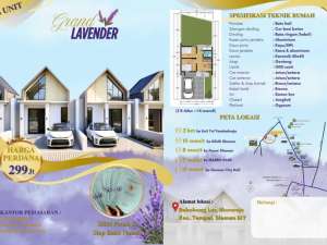 Rumah Scandinavian Strategis Dekat Exit Tol Jogja-Bawen lokasi di Sleman Kab., tersedia melalui melalui situs Olx