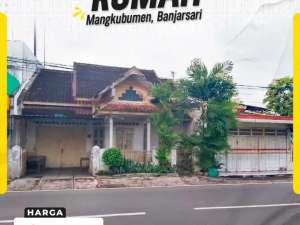 Rumah Strategis Tepi Jl Utama cocok jadi Ruko mangkubumen Banjarsari Solo lokasi di Surakarta Kota, tersedia melalui melalui situs Olx