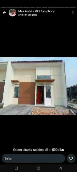 rumah subsidi tanpa DP di kabupaten Tangerang lokasi di Tangerang Kab., tersedia melalui melalui situs Olx