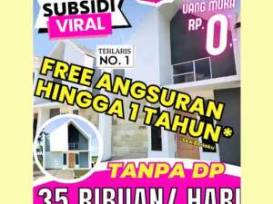 rumah subsidi viral terlaris kampus best invest bebas banjir lokasi di Jember Kab., tersedia melalui melalui situs Olx