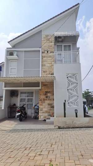 Rumah Syariah Depok Tanpa Riba Termurah 2 Lantai SHM IMB Dekat Stasiun lokasi di Depok Kota, tersedia melalui melalui situs Olx