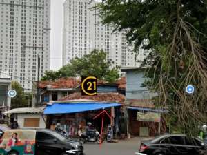 Rumah Tinggal Dan Kontrakan Hitung Tanah Saja Dekat Mall Basura lokasi di Jakarta Timur, tersedia melalui melalui situs Olx