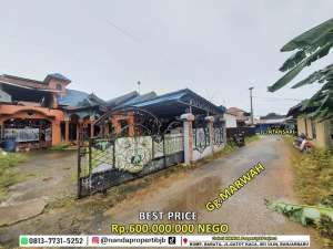rumah type 150200m2 di jl.intansari belakang unlam lokasi di Banjar Kab., tersedia melalui melalui situs Olx