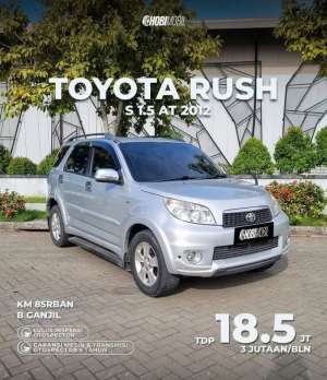 Jual bekas Rush S 1.5 AT 2012,lokasi di  