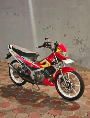 Jual bekas Satria 2tak 2003,lokasi di Jakarta Selatan