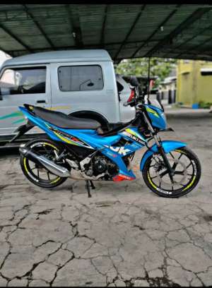 Jual bekas Satria f tahun 2015,lokasi di Surabaya Kota