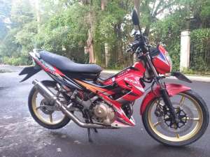 Jual bekas Satria fu thailand cbu 2005,lokasi di  ,Jakarta Timur