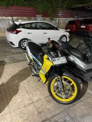 Jual bekas Satria Hiu 2 tak,lokasi di Pekanbaru Kota