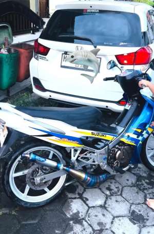 Jual bekas Satria hiu 2004 LSCM,lokasi di Semarang Kota
