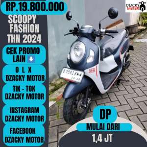 Jual bekas SCOOPY FASHION THN 2024 SECOND LIKE NEW,lokasi di Tangerang Kab.