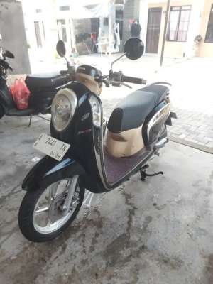 Jual bekas Scoopy fi 2014 mulus siap mudik,lokasi di Serang Kota