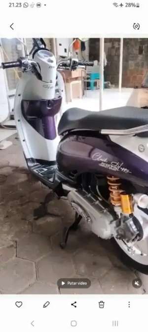 Jual bekas Scoopy ungu 2011,lokasi di  ,Jakarta Selatan
