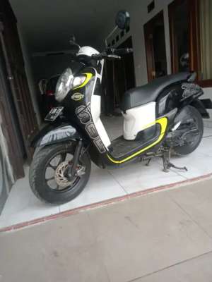 Jual bekas Scopy donat plat bandung,lokasi di Bandung Kota